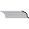 Ekena Millwork 4 1/8"H x 3 3/4"P x 5 1/8"F x 94 1/2"L, Clementine Crown Moulding MLD04X03X05CM - alternate 1